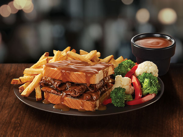 Hot Roast Beef Sandwich