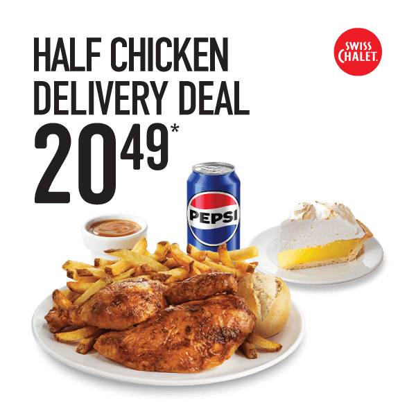 Half Chicken Delivery Deal
20.49
